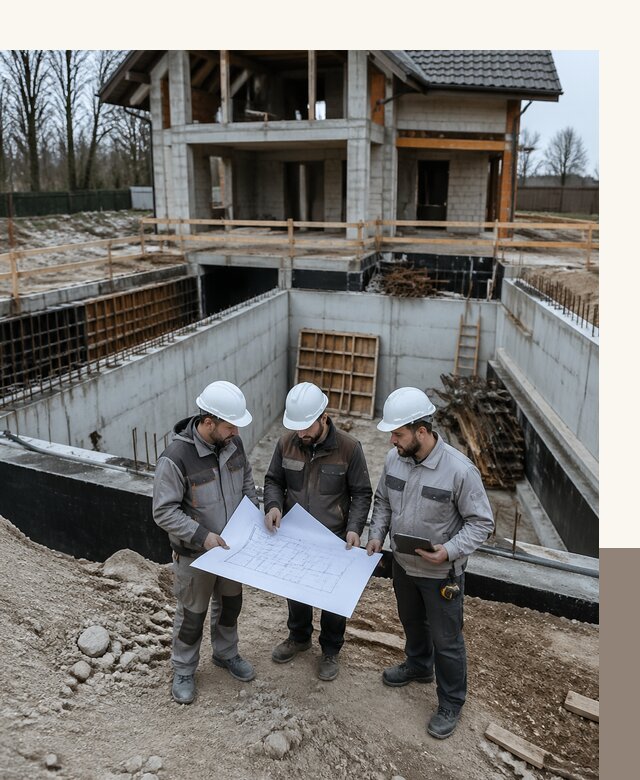 Проектирование и строительство домов с подвалом под ключ в Пятигорске