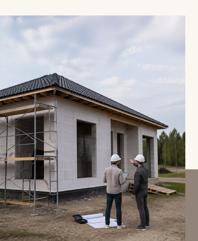 Проектирование одноэтажных домов из газобетона в Пятигорске